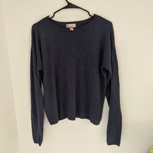 Forever 21 lightweight navy sweater